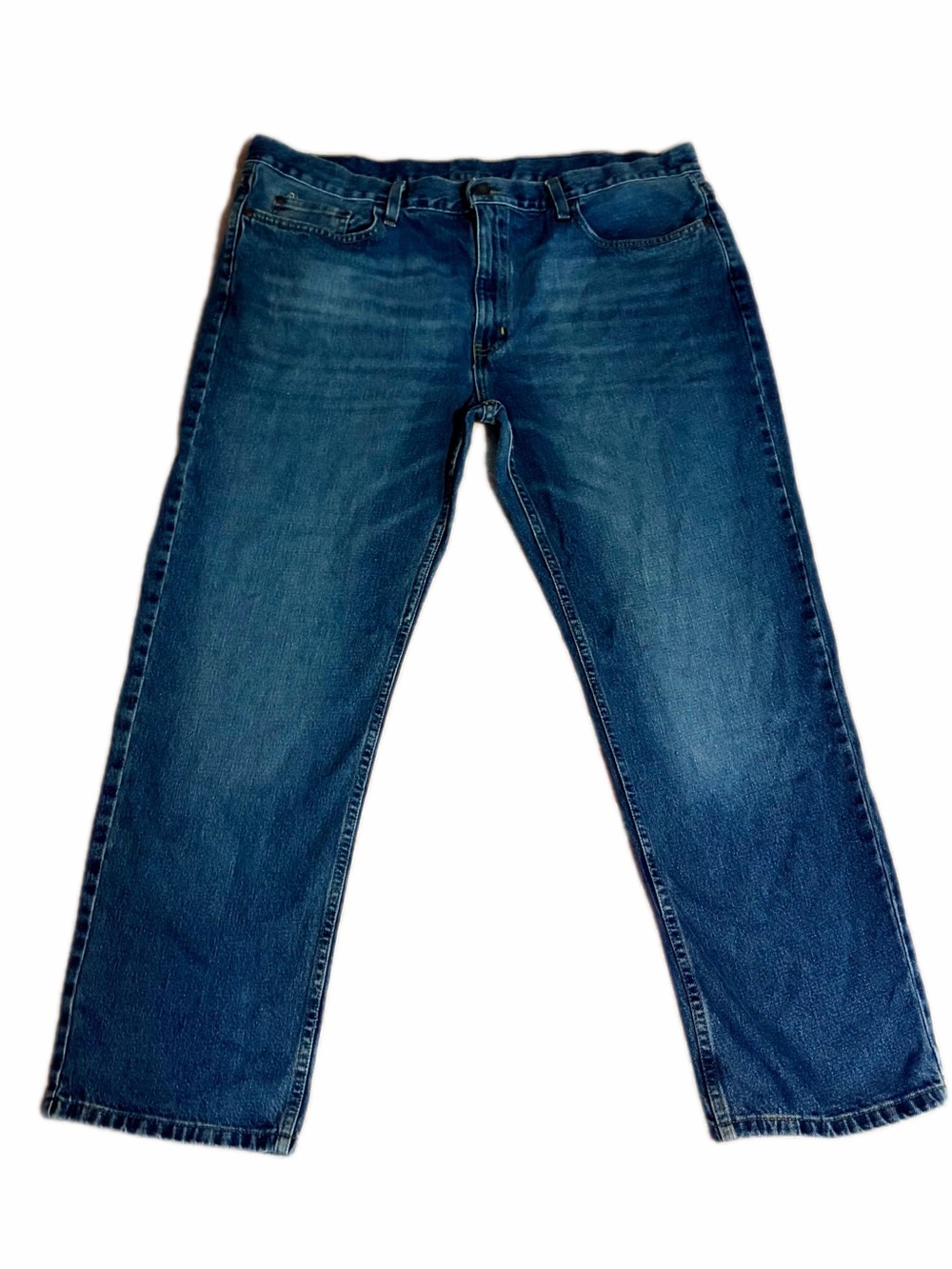 Wrangler Men’s 40x30 Jeans Medium Wash Straight Leg Classic Denim 100% Cotton